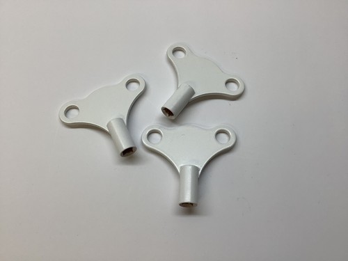 Brass radiator bleed key set