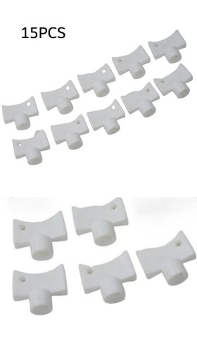 Durable white plastic radiator - white,