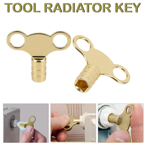 Radiator air vent bleed key - radiator,