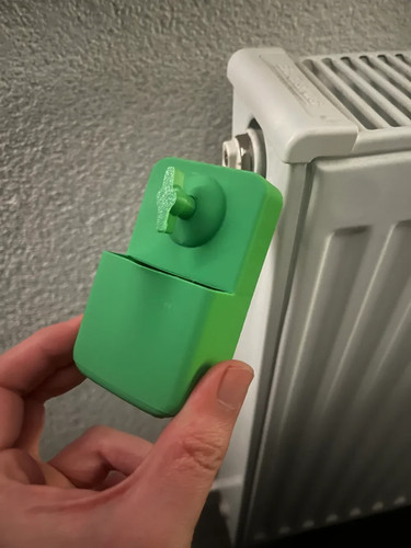Radiator bleed key with - radiator,