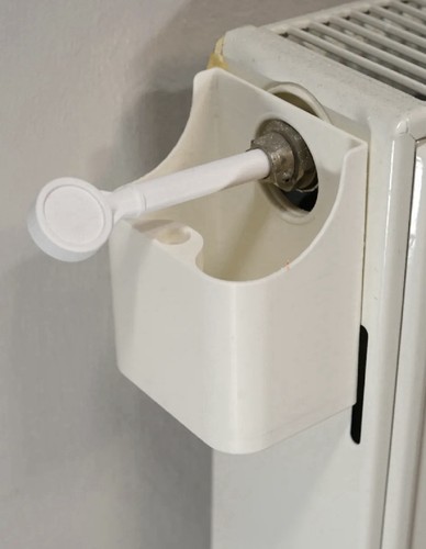 Radiator bleed key - bleed, holder