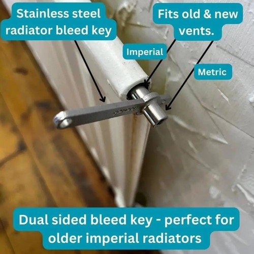 Radiator key stainless - key,