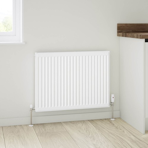Flomasta panel radiator white - panel,